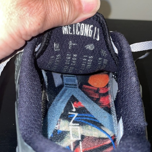 Nike Metcon 6 PRM Metallic Silver Shoe Sz 8.5 - Picture 8 of 10